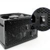 MONTECH CENTURY II - Alimentatore da gioco ATX di fascia alta da 1050 W, 80 Plus Gold & Cybenetics Platinum, completamente modulare, ATX 3.1 e PCIe 5.1, con cavo 12 V-2 x 6-6