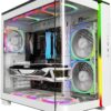 Montech KING 95 PRO Midi-Tower con vetro temperato e ARGB bianco-1
