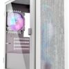 Montech Air 100 ARGB Mini-Tower Bianco con Vetro Temperato-0
