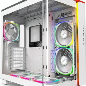 Montech KING 95 PRO Midi-Tower con vetro temperato e ARGB bianco-0