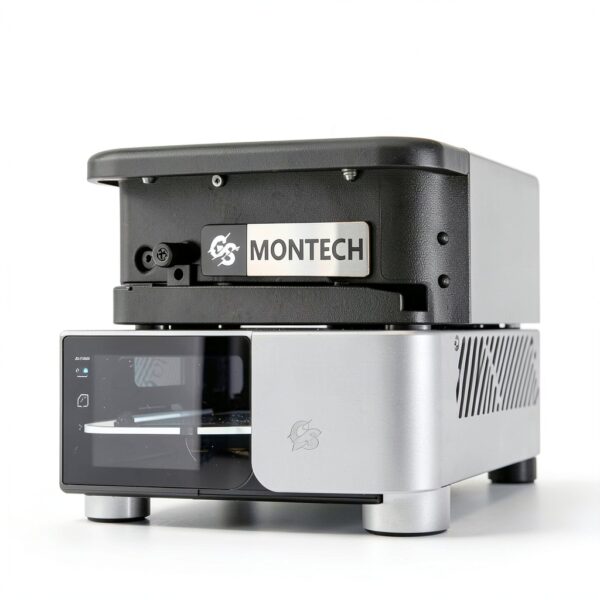 MONTECH X Gear Seeker, King 95 Ultra Dual-Chamber ATX Gaming Case, High-Airflow, Pannello I/O in alluminio, robusto vetro frontale curvo temperato, sei ventole ARGB preinstallate, grigio siderale-2